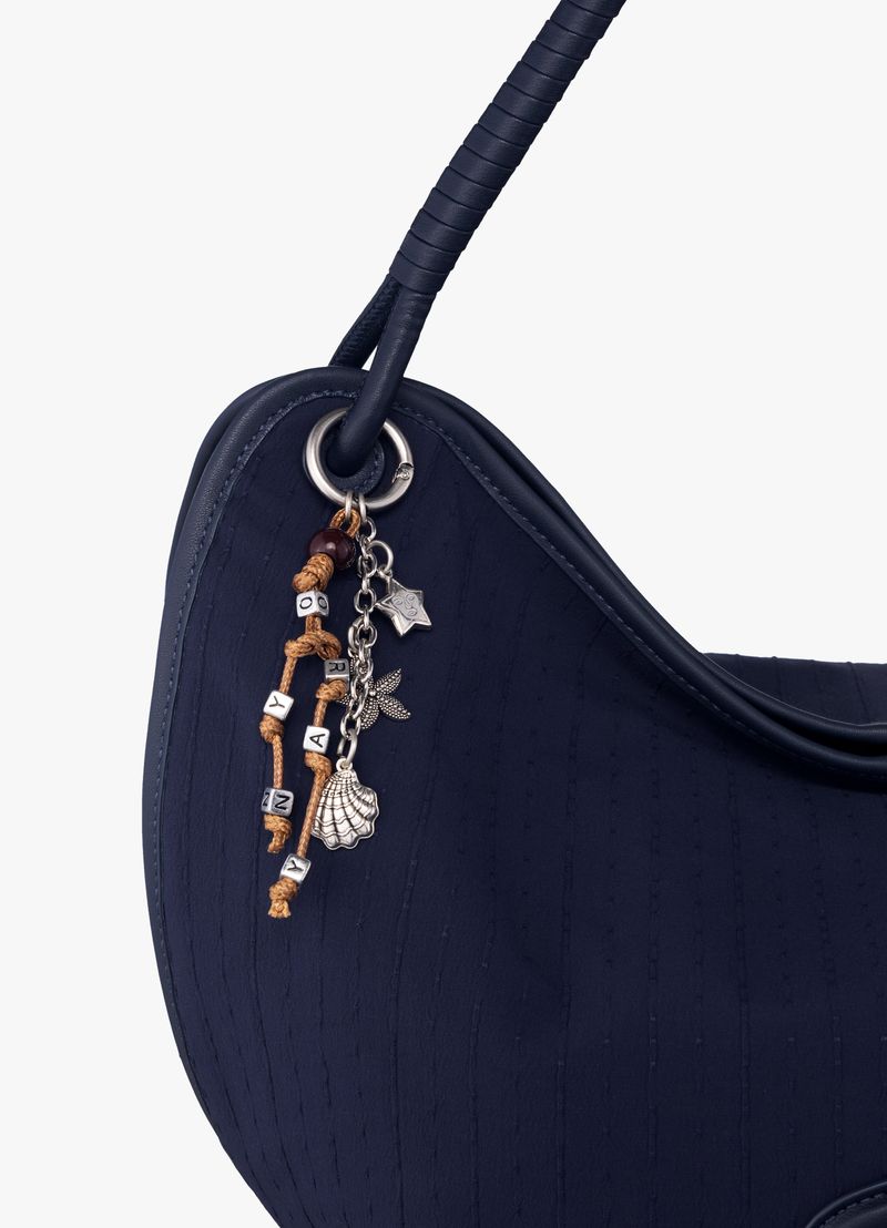 STRIPE EMBO SHOULDER