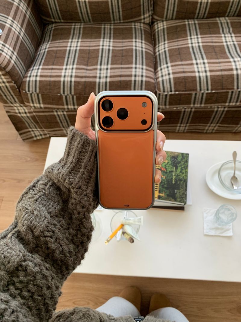 o.color orange case (silver epoxy)