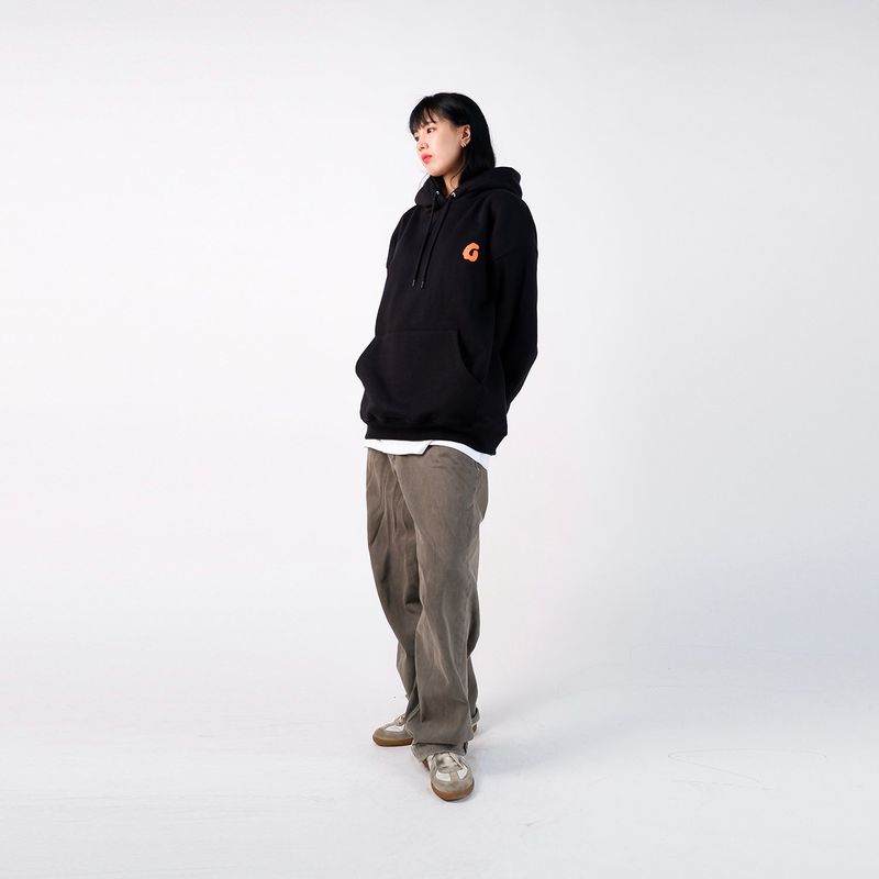 GOOFOFF MAIN LOGO HOODIE - ( Black )