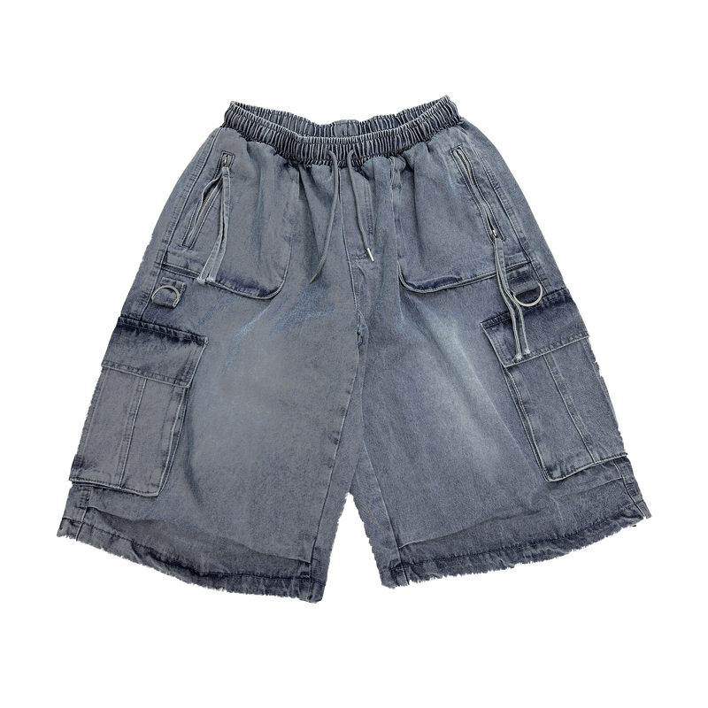 d-ring cargo shorts