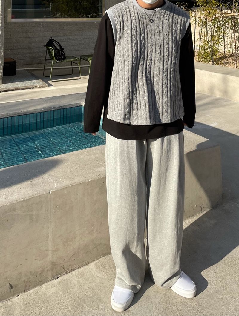 EDEN ONETUCK TRAINING PANTS(4COLOR)