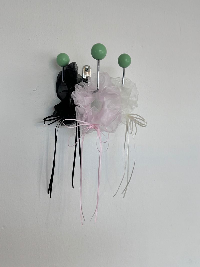 Chiffon Ribbon Scrunchies (3 Colors)