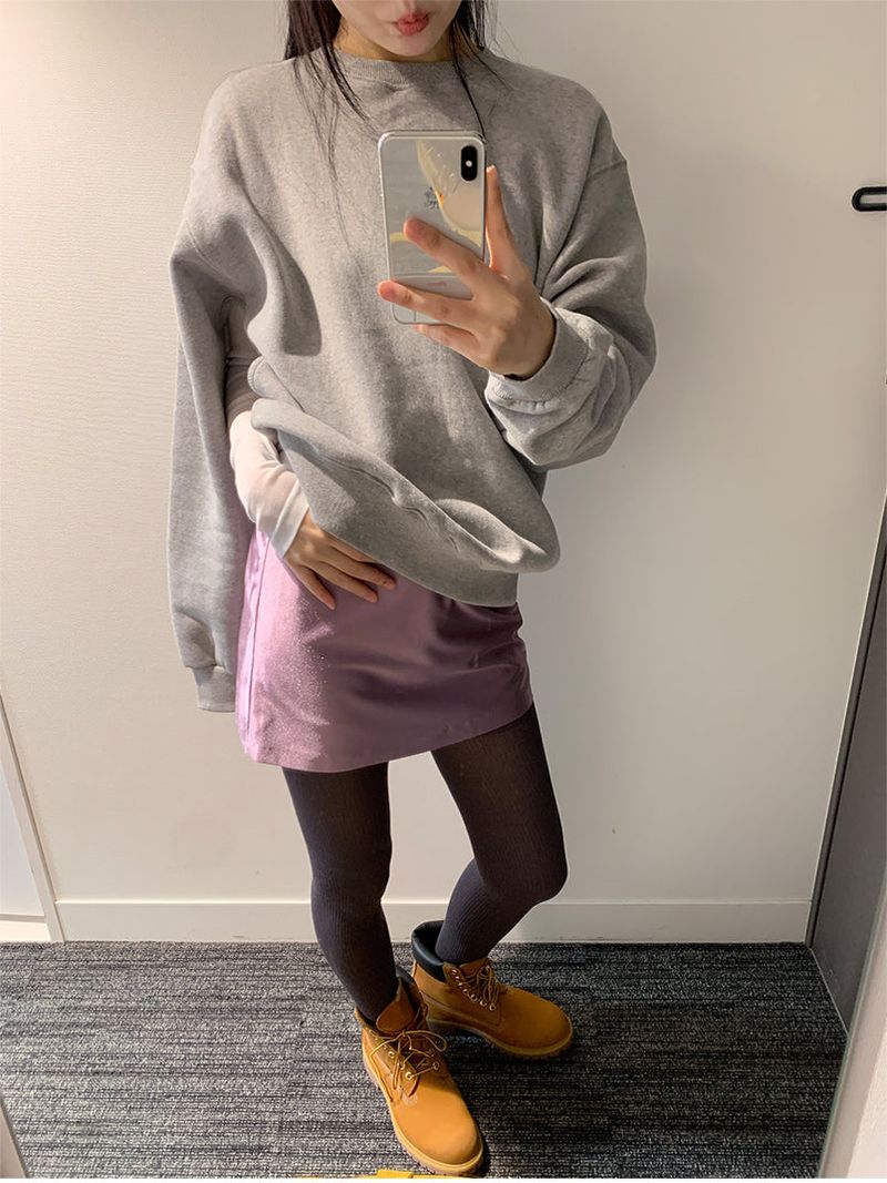 CIRCLE HOLE SWEAT SHIRT (3C)