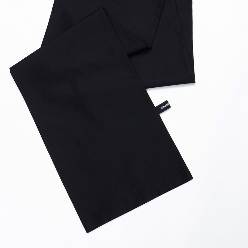 Knotted Shoulder Bag (Nylon-Black)