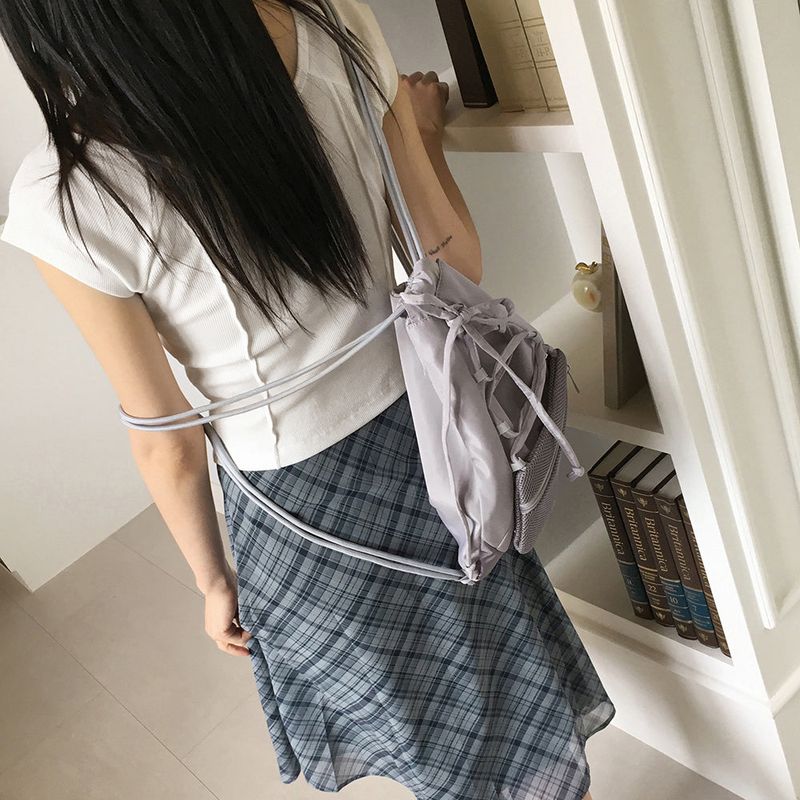 Yar Nylon Balecore Strap Mesh Pocket String Backpack