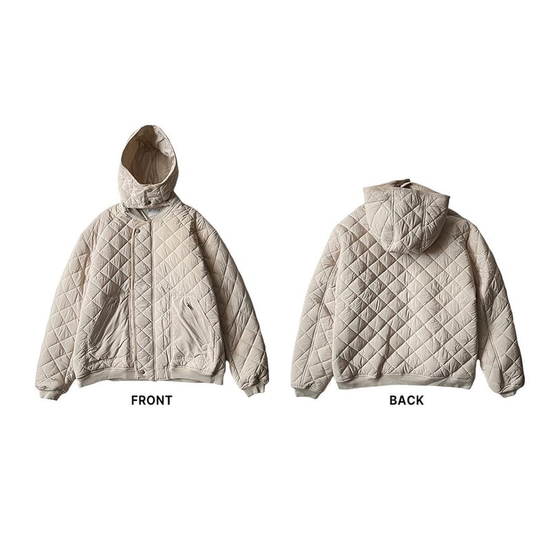 ASCLO Quilting Short Hood Jacket (2color)