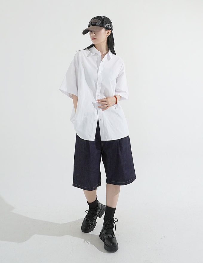 Basic Oxford Overfit Shirt