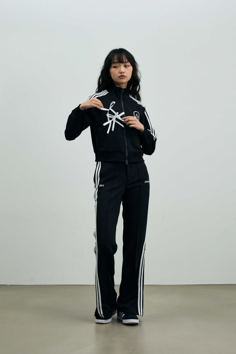 JOEL JERSEY TRACK TOP / BLACK