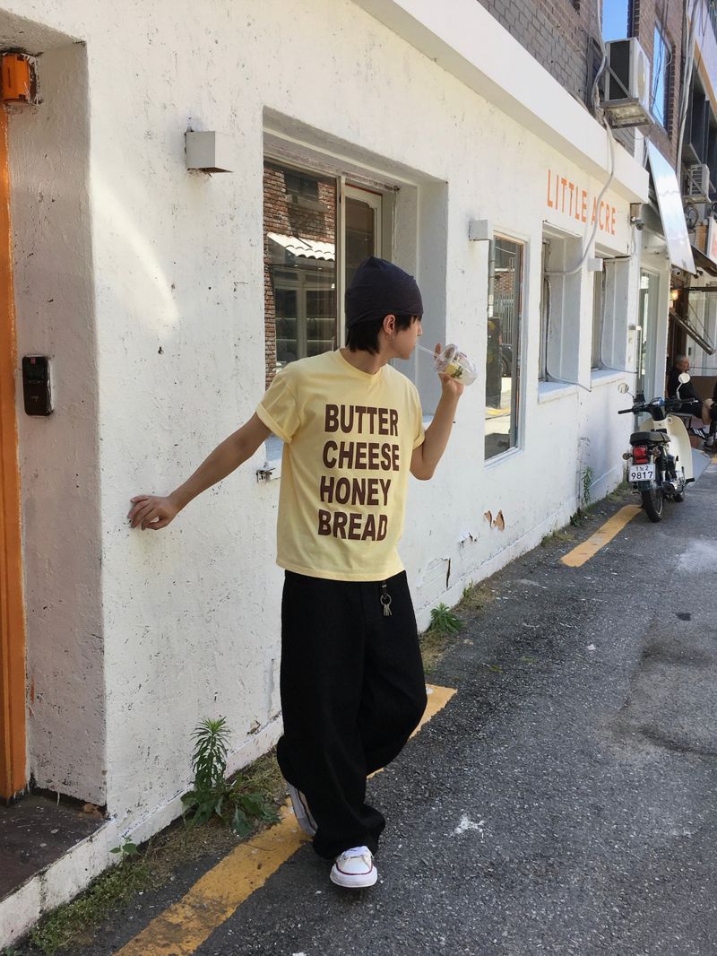Recipe crop short sleeve T-Shirt 5C