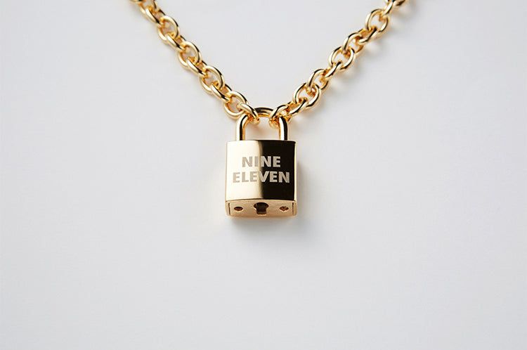 Lock pendant Necklace
