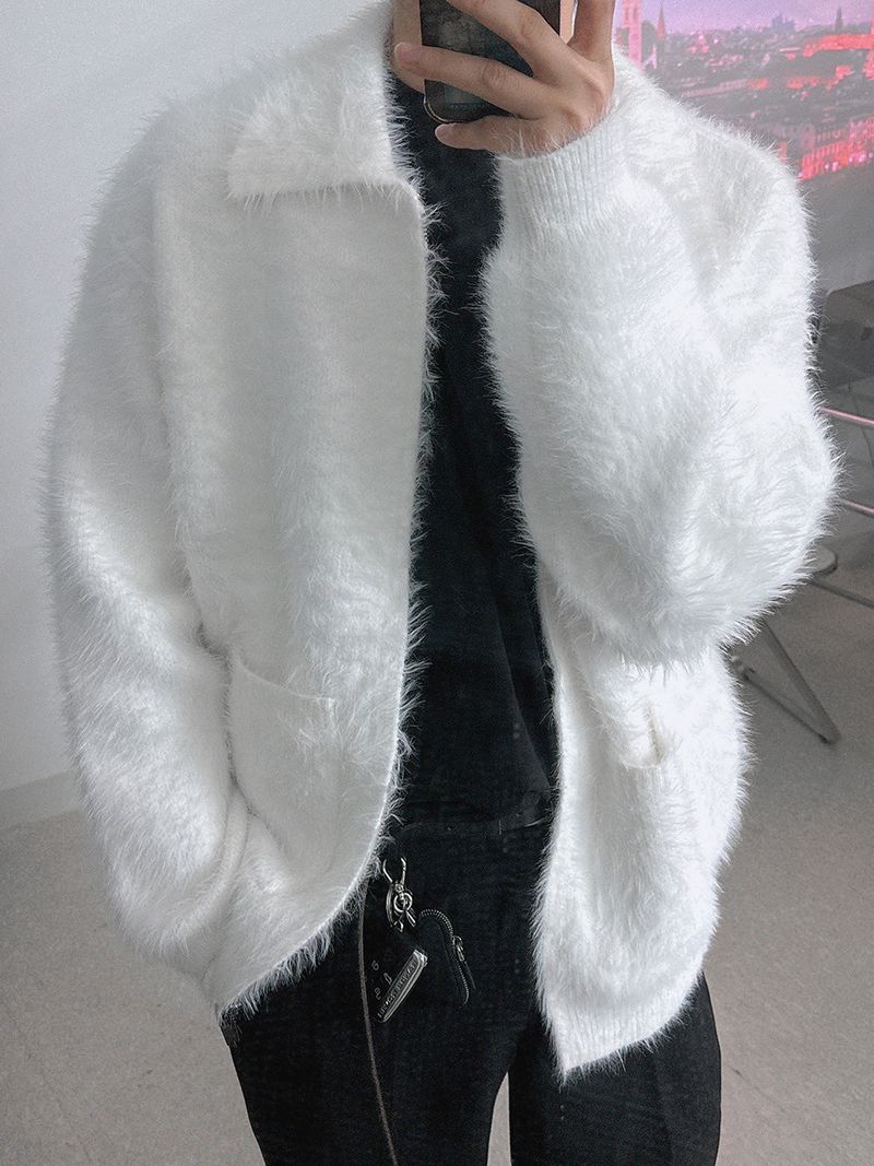 ASCLO Angora Pocket Zip Up (5color)