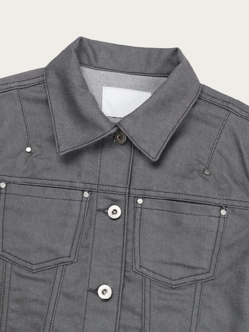 (W) Steel Denim Jacket