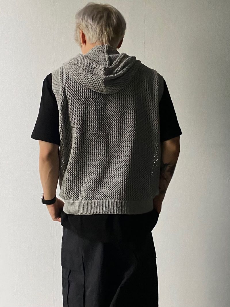 Net Hooded Vest 3C