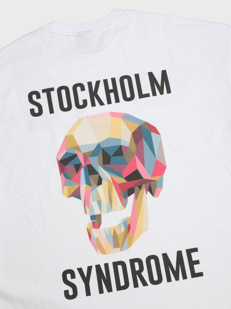 STHLMSNDRM スカルTシャツ - ホワイト