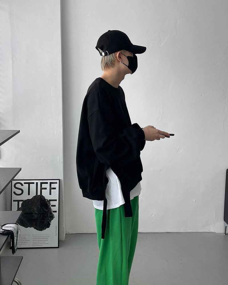 NB Side slit sweatshirt (2 colors)