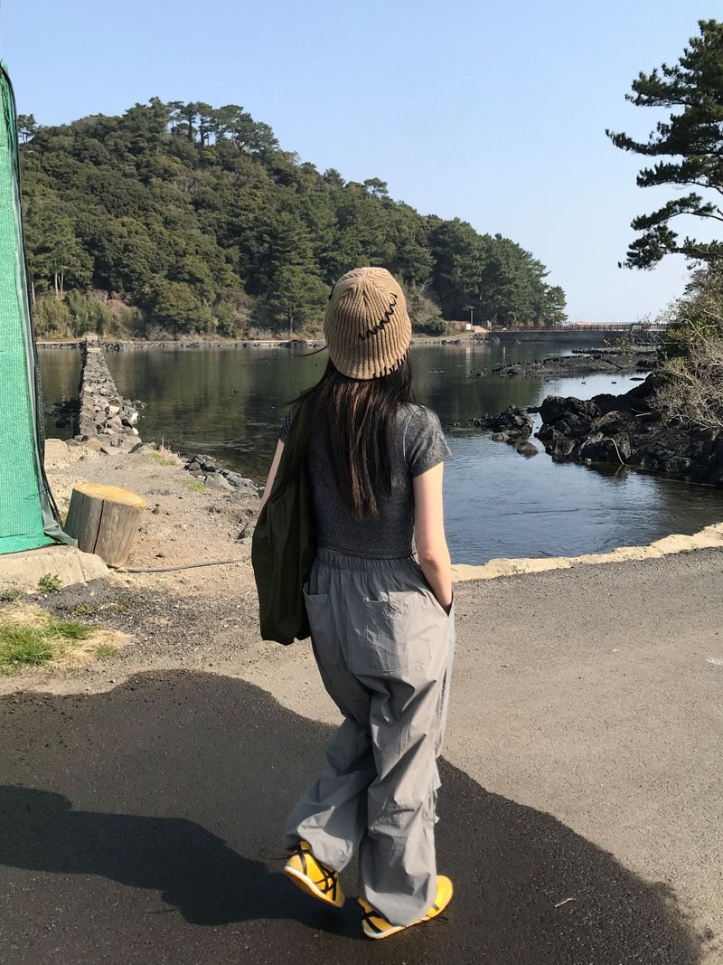 Accordion two-way cargo pants 