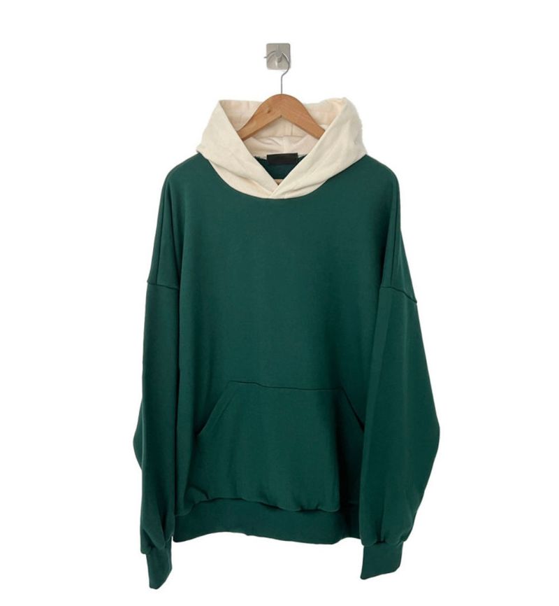COVER TWO TONE LOOSEFIT HOODY