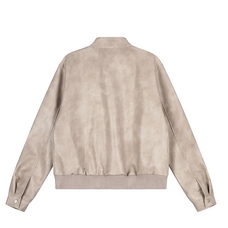 Multi Zip Leather Blouson
