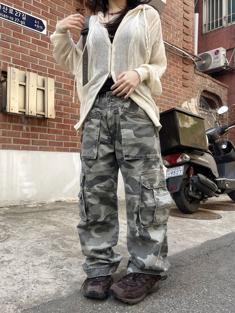 Vintage Camo Cargo Pants