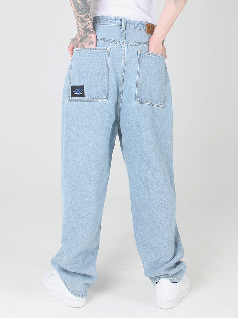 Sserpe（セルぺ）の「Skater Baggy Denim Pants Light Blue（Pants）」