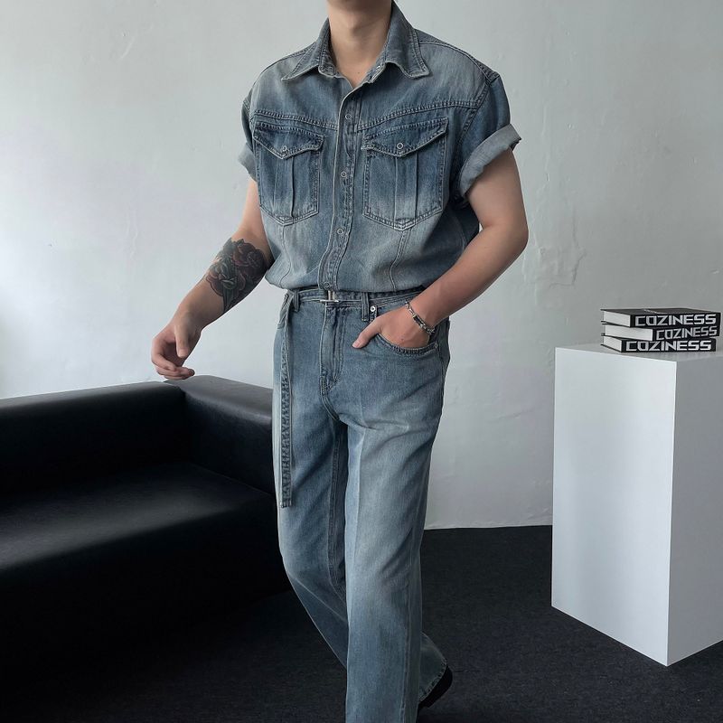 MG317 Cool ever Western Muscle Fit Shirt (3 colors)