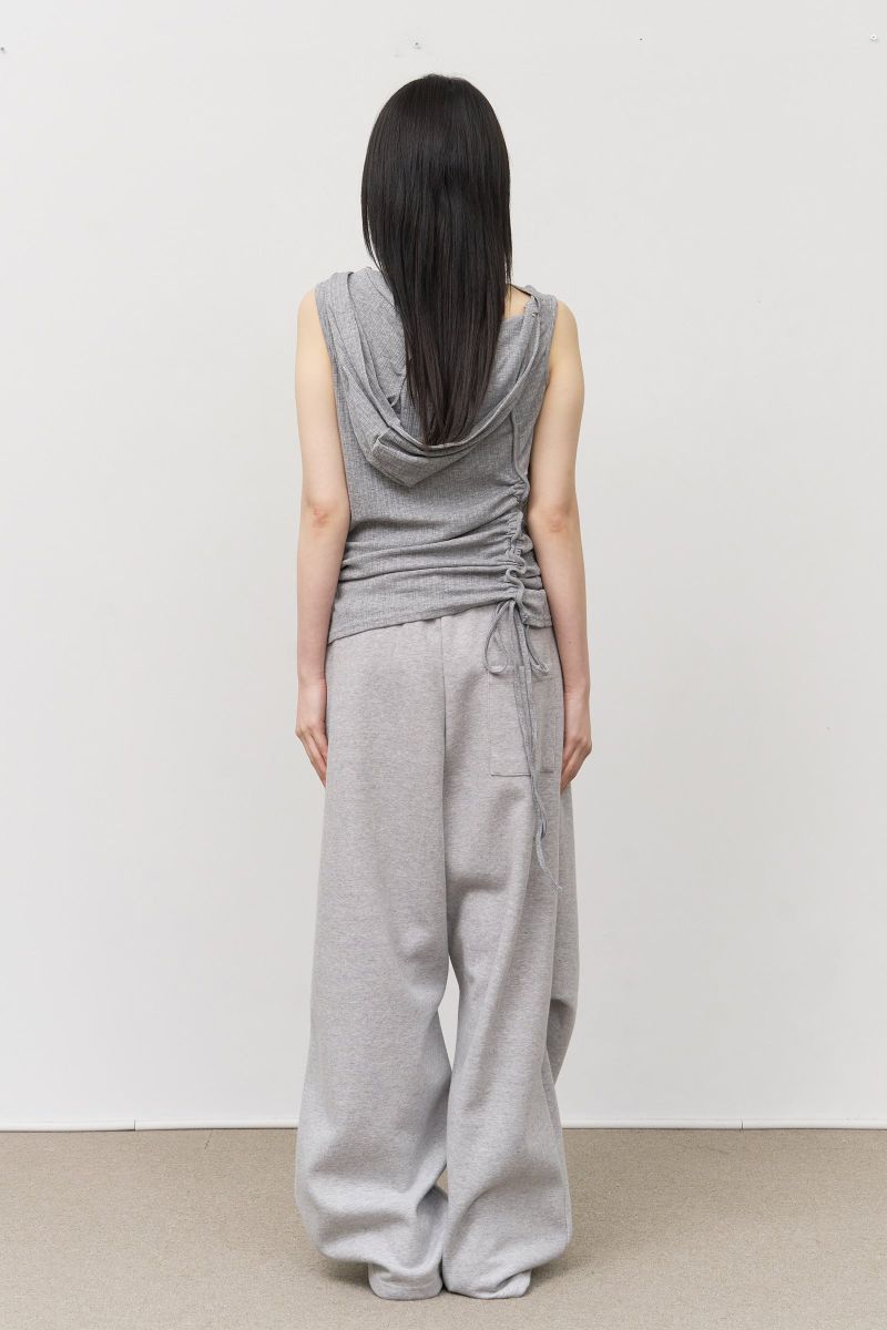 Rose Curved Sweatpants