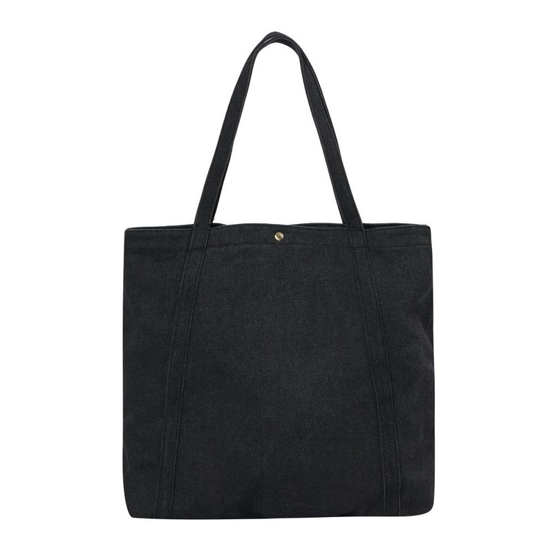 Cat Save The World Mealy basic button eco bag Unisex (2Color)
