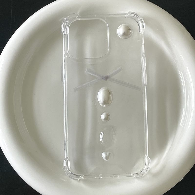 [made]antique ribbon resin phonecase