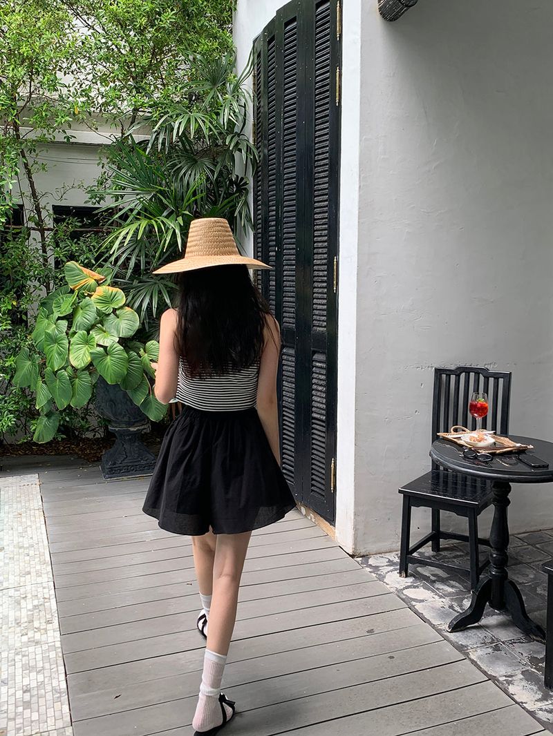 [MADE] SAYLIN PINTUCK MINI SKIRT