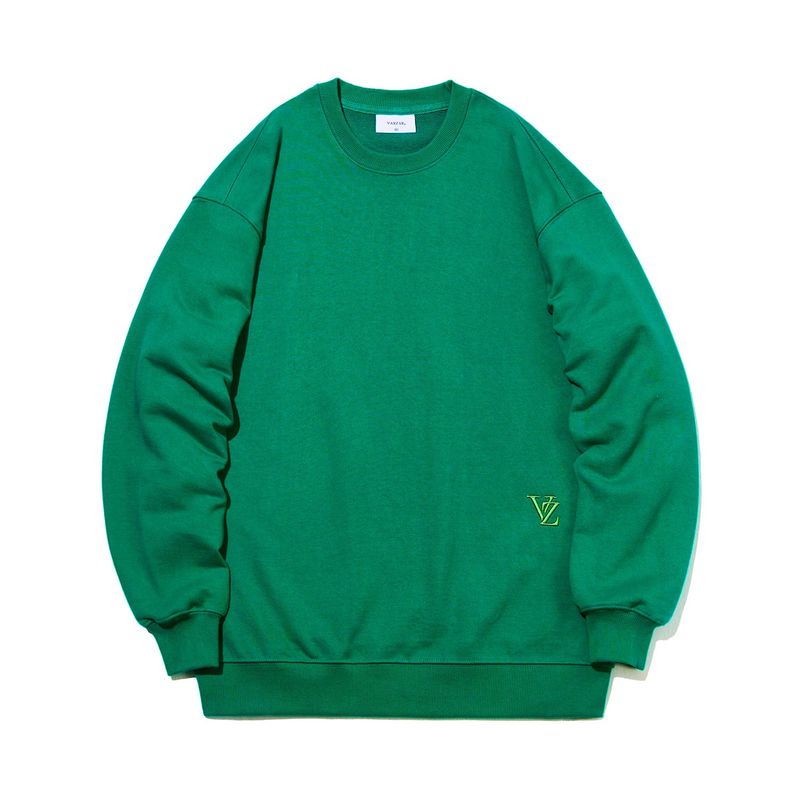 VARZAR(バザール)の「3D Monogram Side Sweat Shirts Cobalt Green(Tops)」