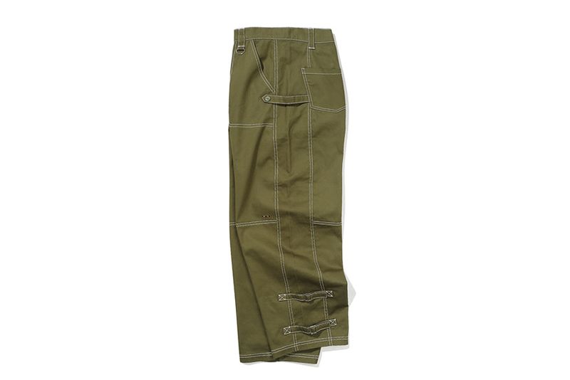 SIDE STOPPER CARPENTER PANTS_KHAKI