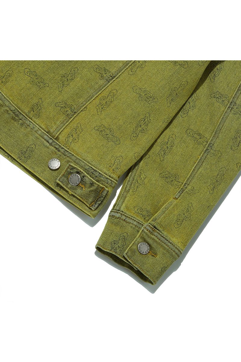 FLIP Denim Trucker Jacket_Mustard Gold