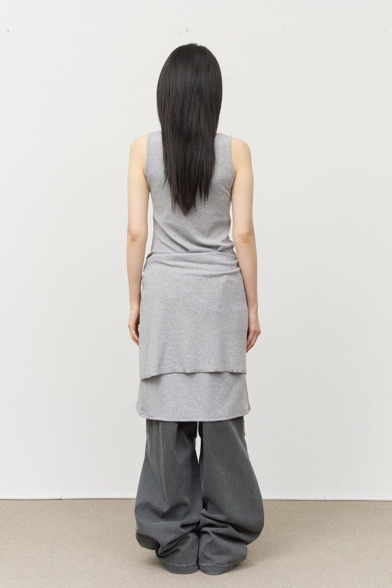 (W) Luna Wrap Layered Onepiece