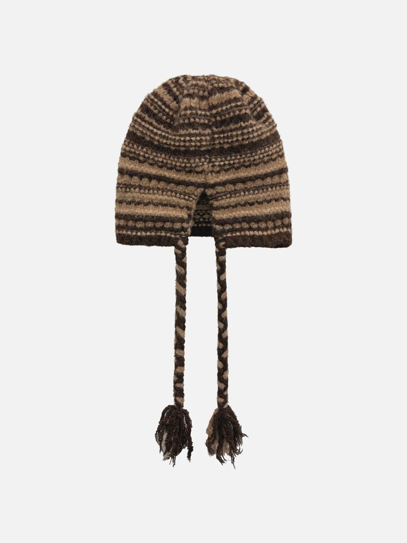 Noble Twisted Knit Bucket Hat (3c)
