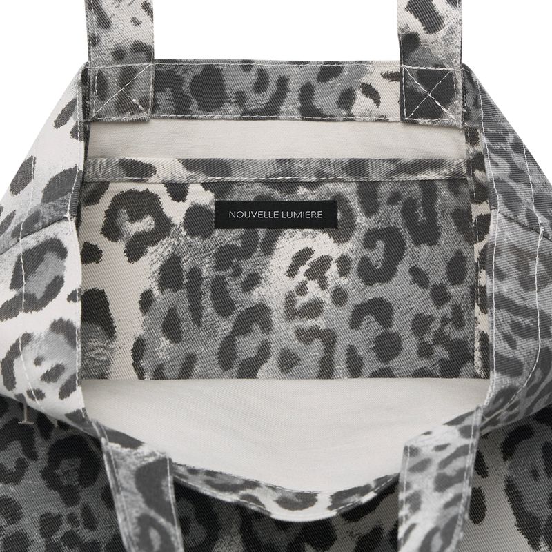 Casa Eco Bag White Leopard