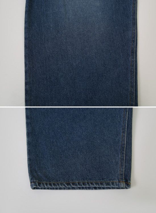 AR Tuck Wide Denim Pants (3color)