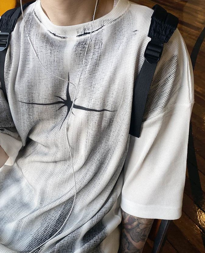 HOLY IN CODE（ホーリーインコード）の「No.0778 S dirty waffle half T（Tops）」