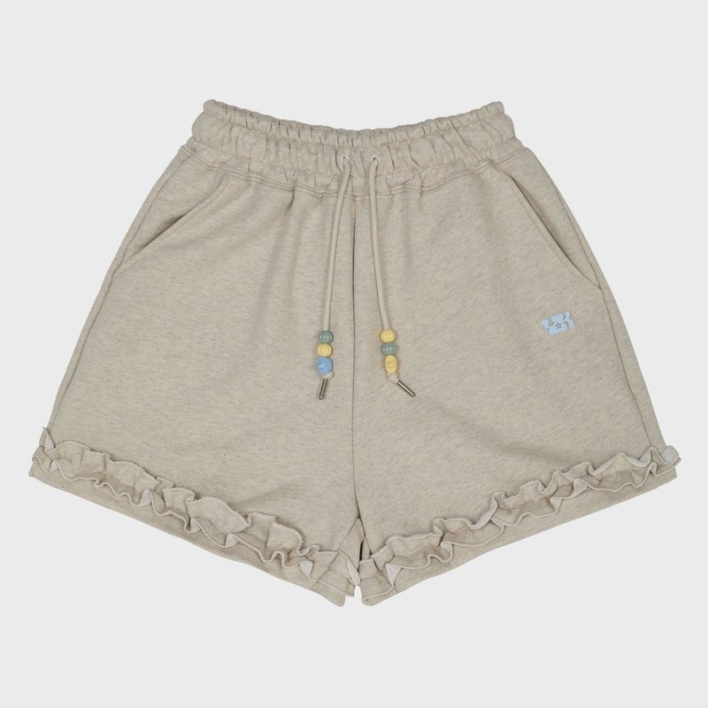 Beads Shirring Short