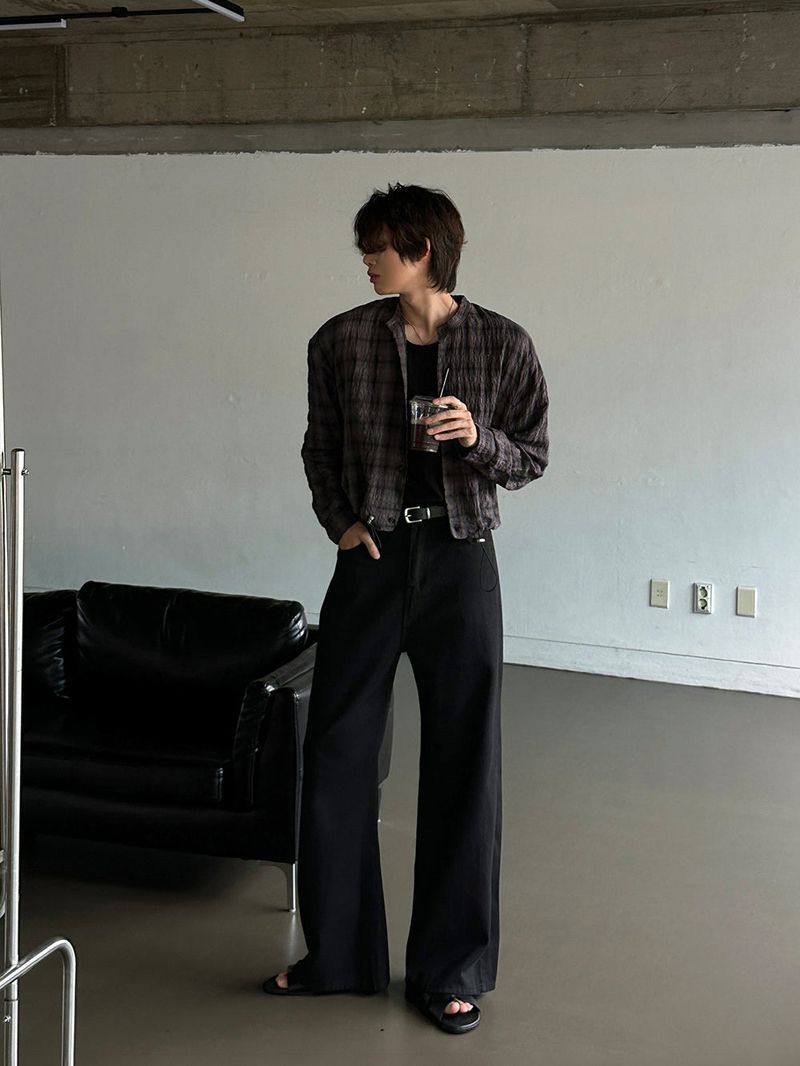 LMN Mer Cut Flare Fit Denim Pants (6 colors)