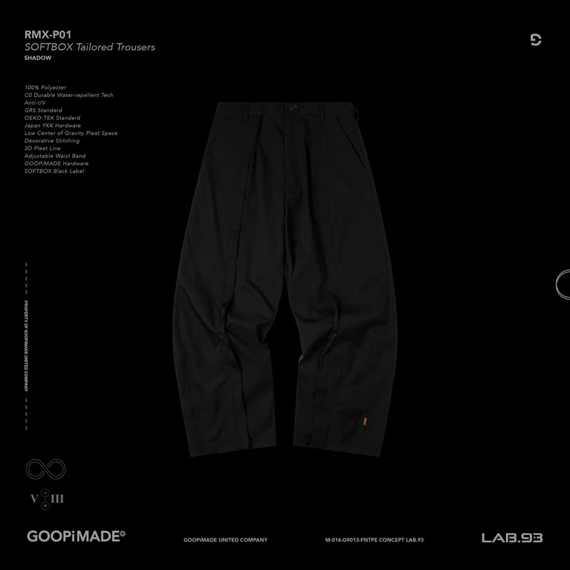 “RMX-P01” SOFTBOX Tailored Trousers