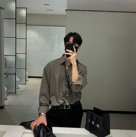 Wonderant Basic Semi-Over Shirt