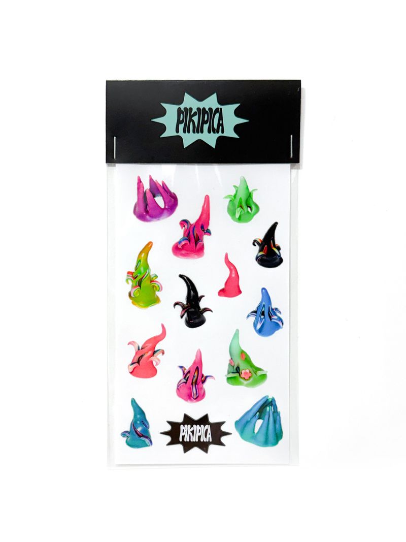 PIKIPICA ART CANDLE STICKER SET