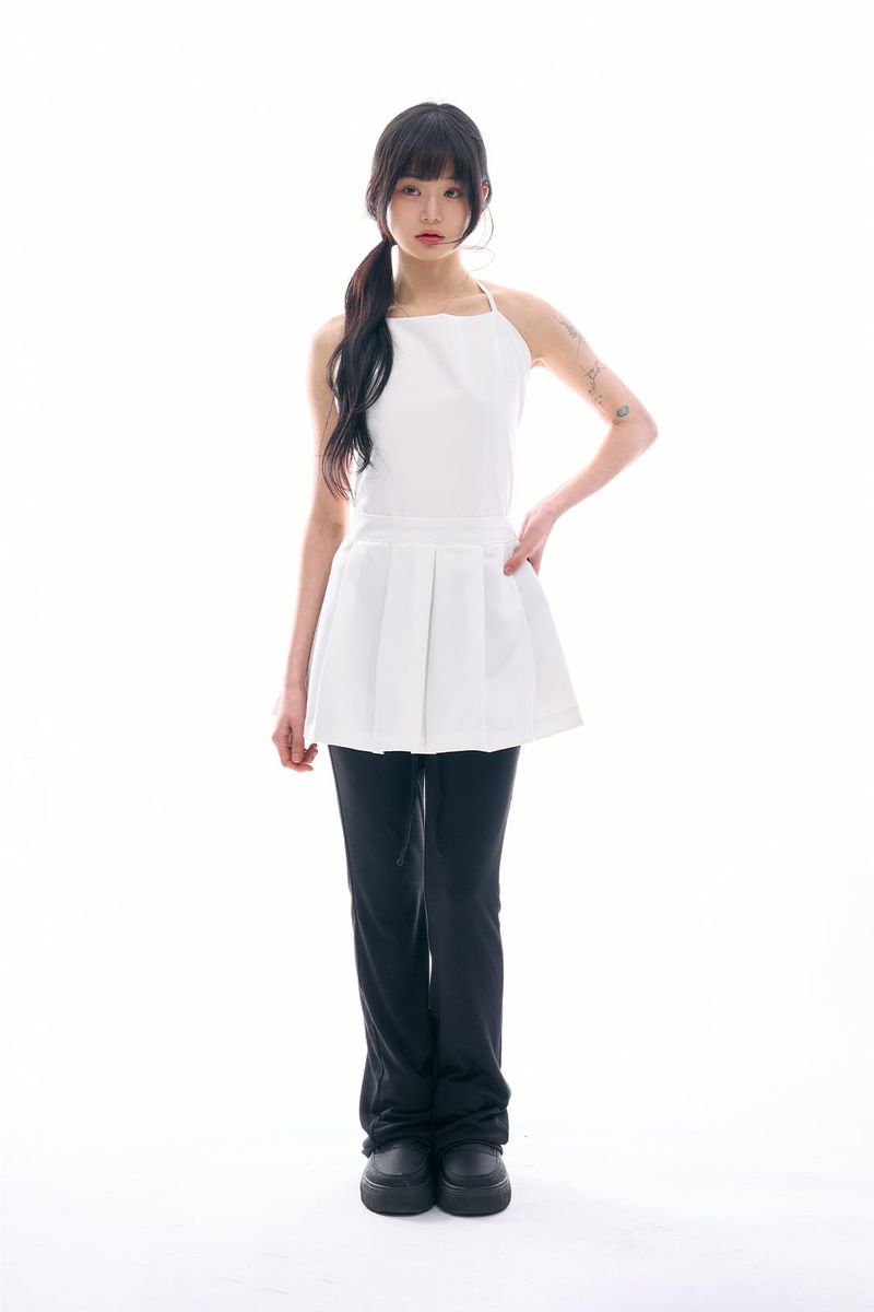 Raucohouse（ラウコハウス）の「Mui pleated halter-neck one-piece（Dresses）」
