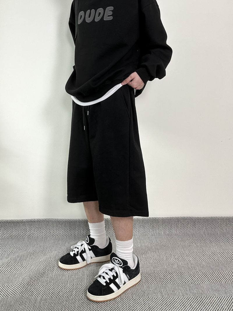 Mg Side folding bermuda pants