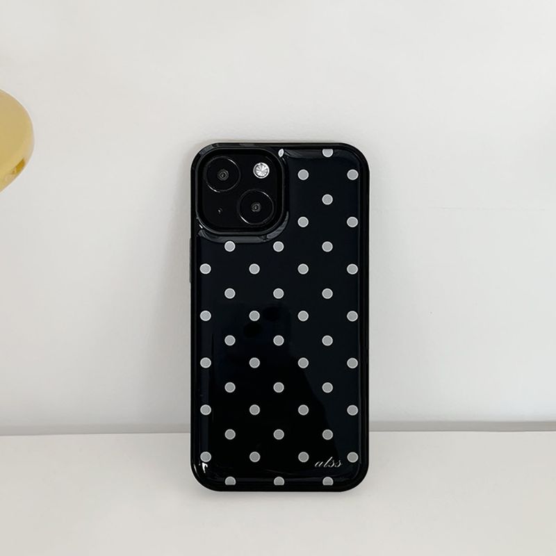 dot epoxy bumper case(black)