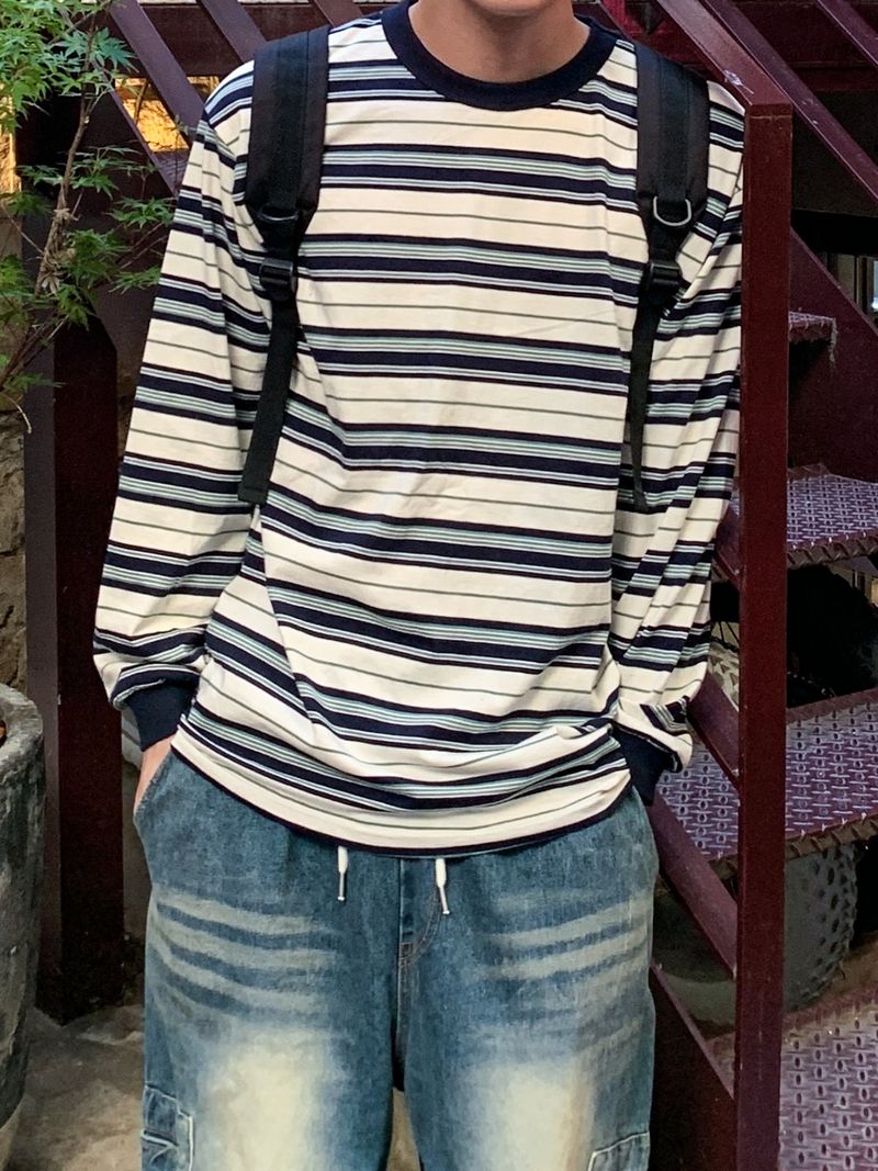 Mari stripe long sleeve