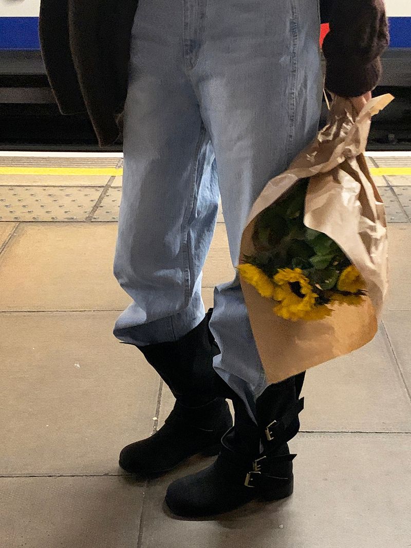[MADE] reelfi high neck wool bouquet handmade coat