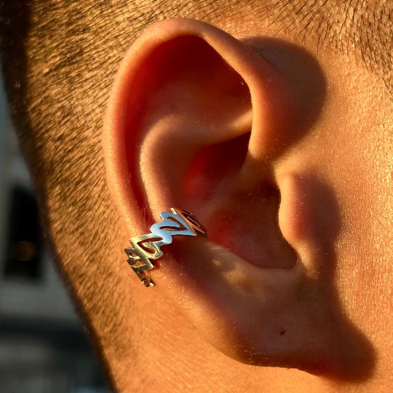 ear cuff 'OSL logo play'  {MADE}