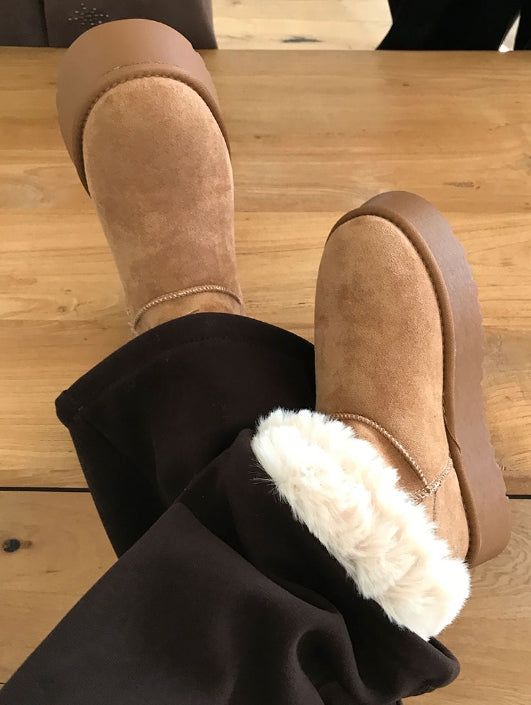 AAKE(アケ)の「FOLD-DOWN SHEEPSKIN BOOTS(Shoes)」