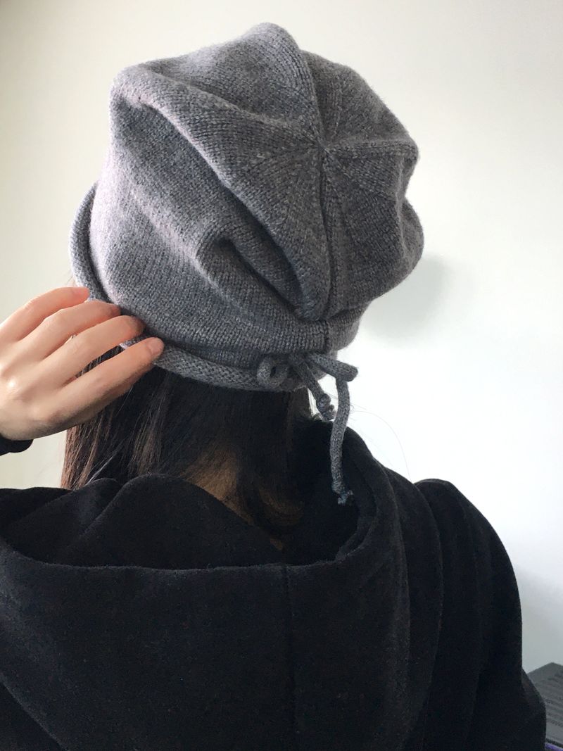 WONDER WONDER(ワンダーワンダー)の「Hicot string point knit bandana beanie(Hats)」